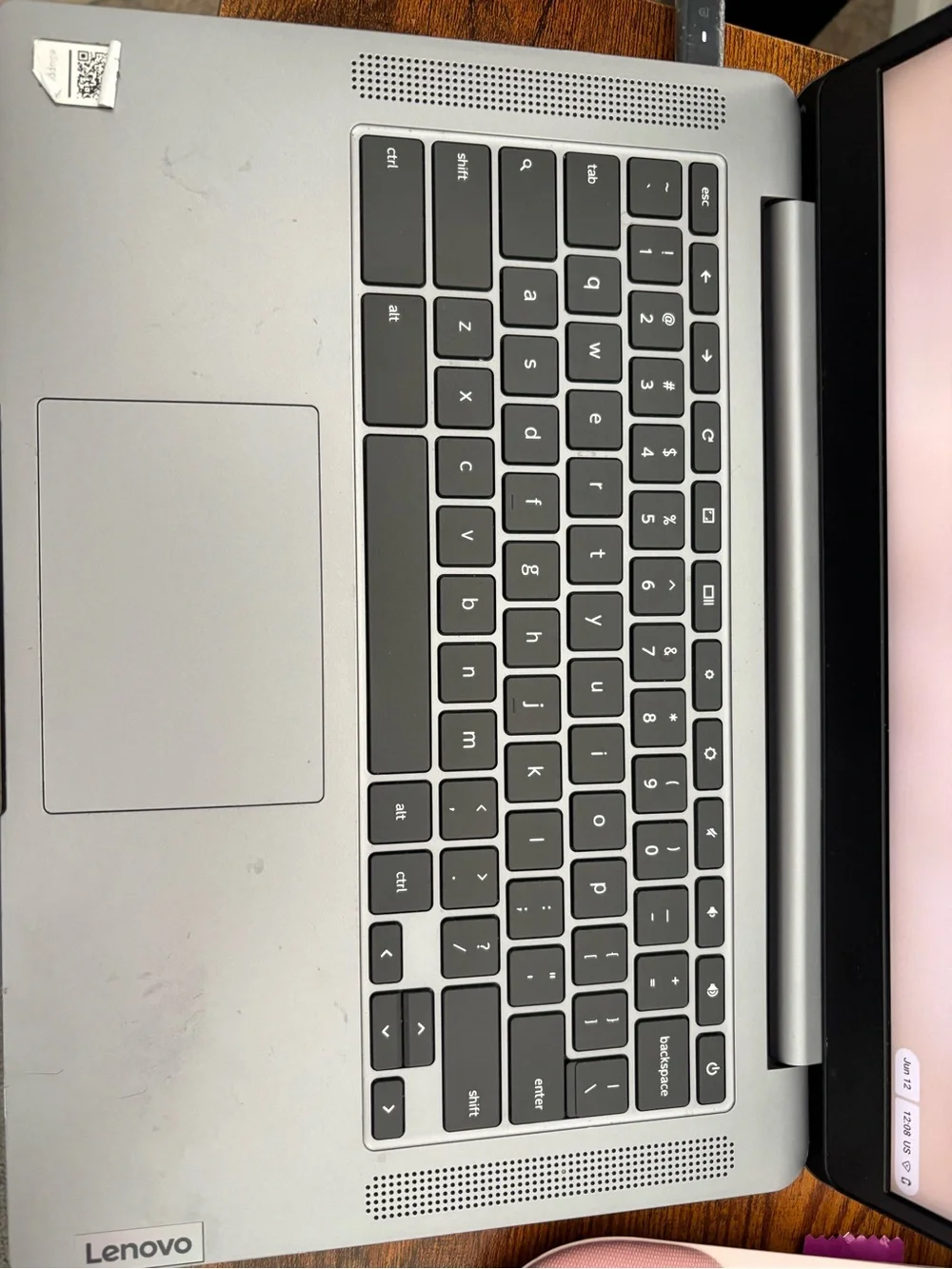 Laptop - Silver with Grey Keyboard